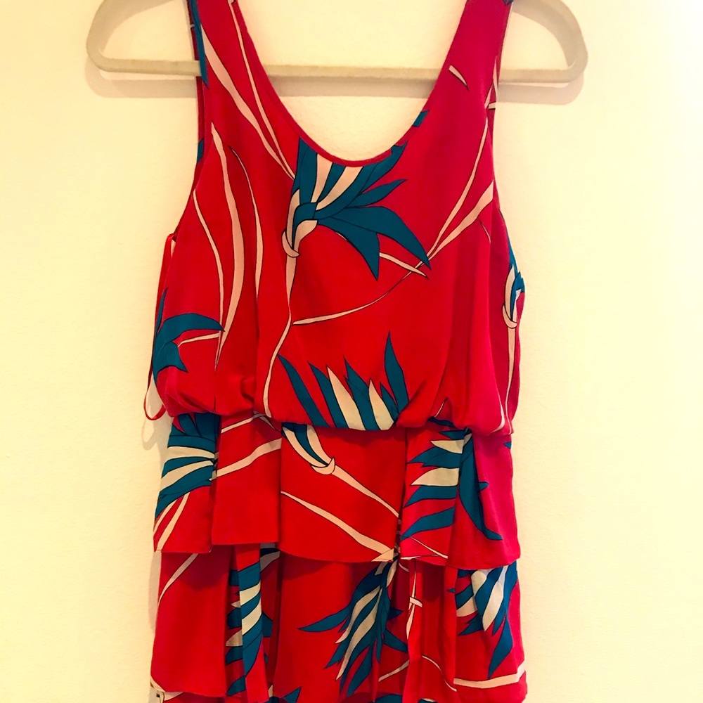 Anthropologie silk dress